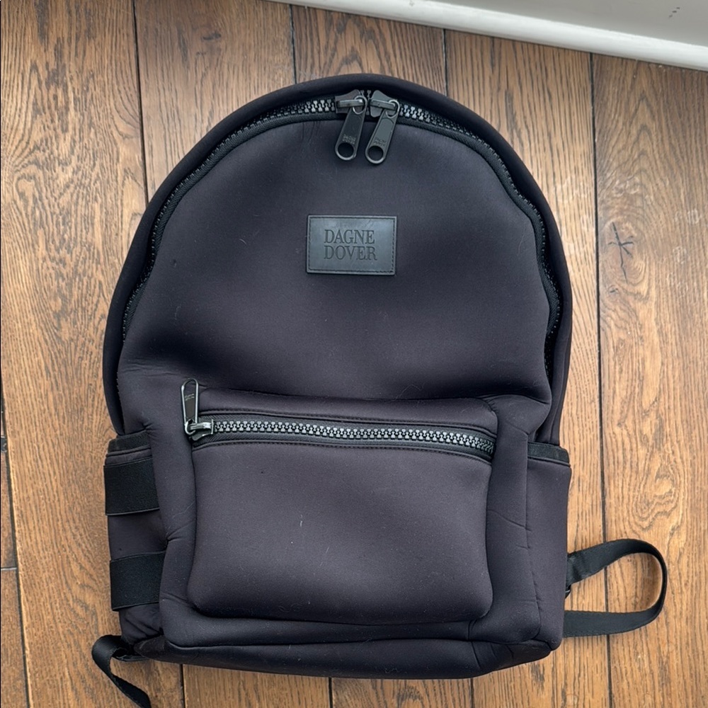 dagne dover all black medium backpack